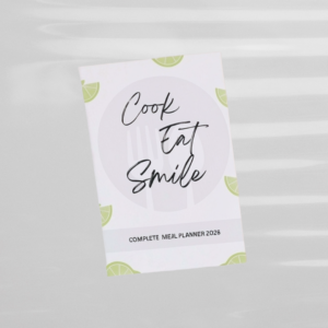 Cook Eat Smile : Weekly Menu Planner 2026